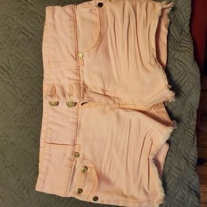 Pink Refuge Jean Shorts